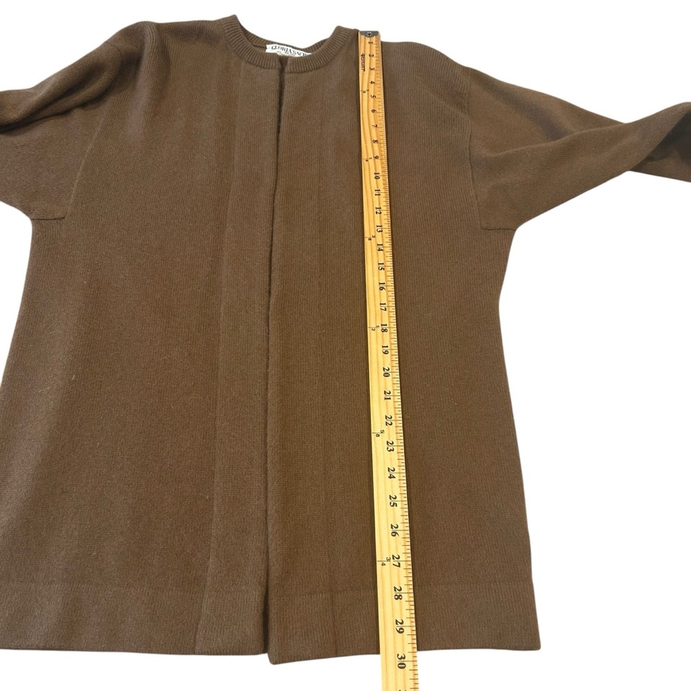 Cashmere cardigan vintage Scottish womens sz s/m
mocha brown soft office casual - Picture 8 of 14
